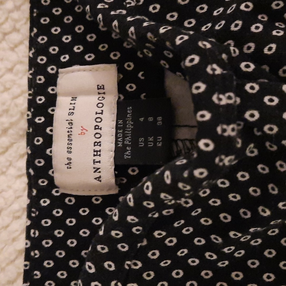 Anthropologie tapered leg pants